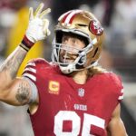 NFL Twitter fear for George Kittle after 49ers TE steals Thanksgiving turkey from NBC set