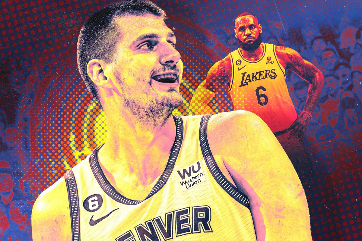 Nikola Jokic and LeBron James