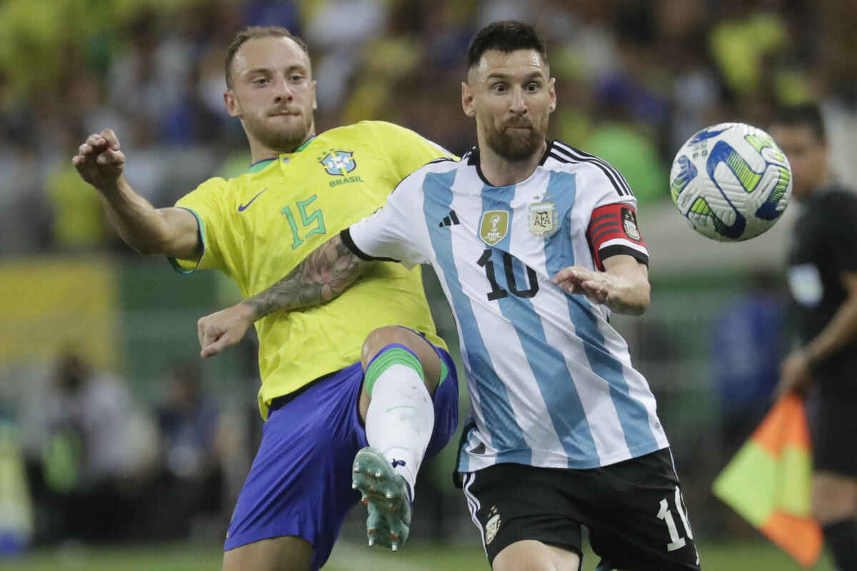 Messi vs Brazil