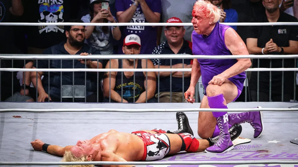 Ric Flair’s last in-ring match in WWE