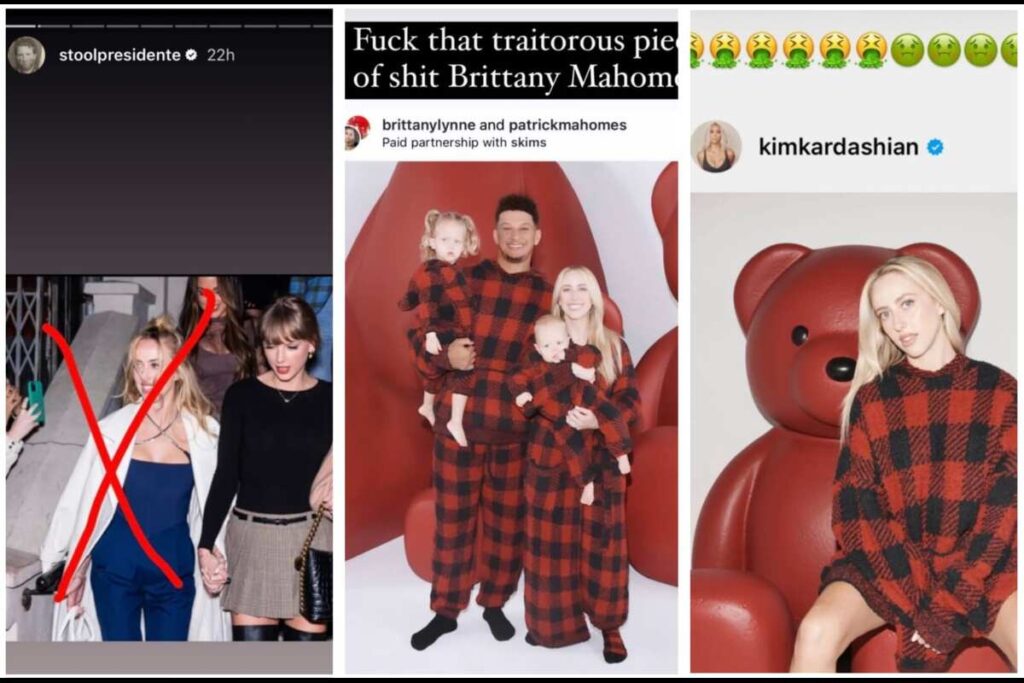 Taylor Swift and Brittany Mahomes