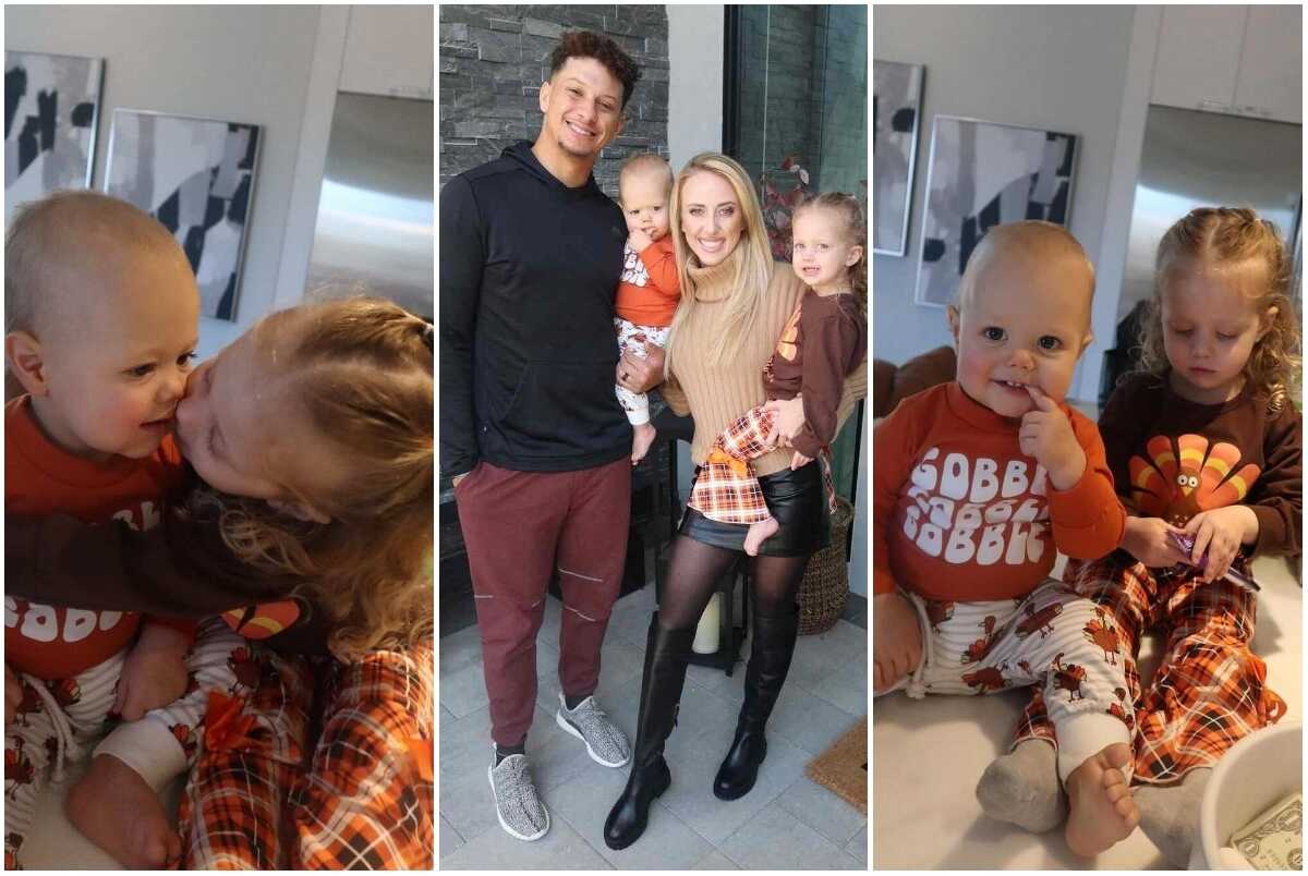Patrick Mahomes and Brittany Mahomes