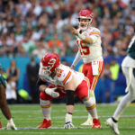 Travis Kelce joins Patrick Mahomes and Brittany Mahomes for early Thanksgiving celebration ahead of Chiefs’ game