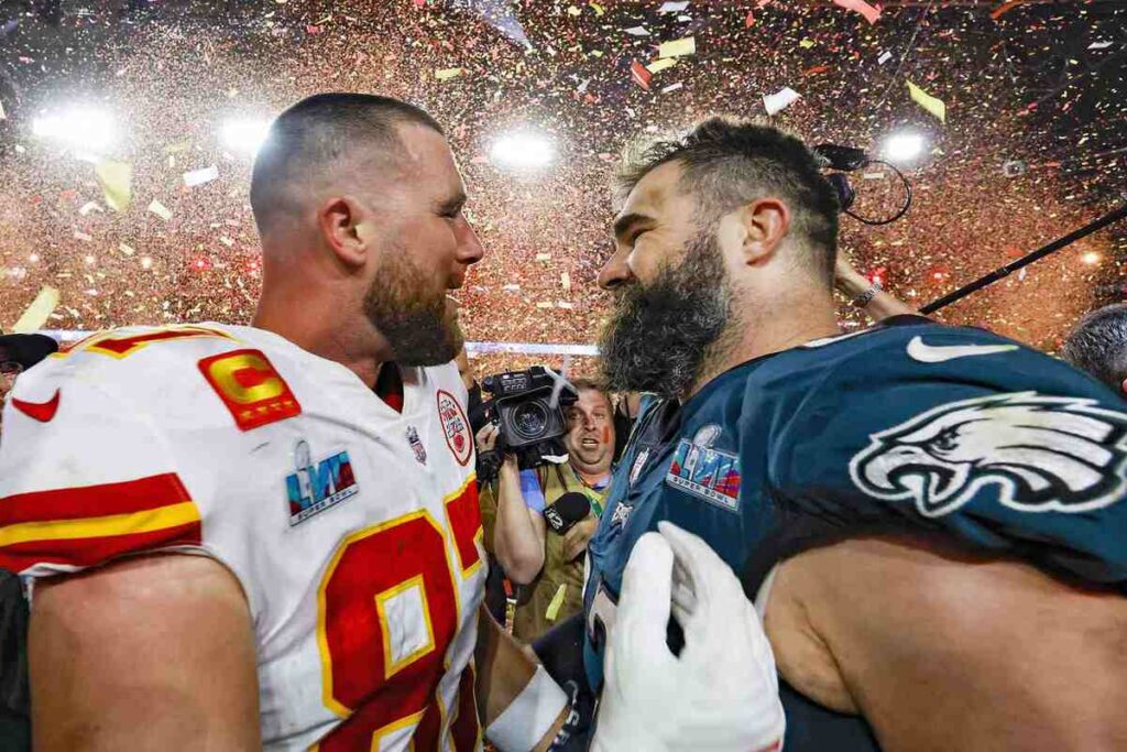 Travis Kelce and Jason Kelce