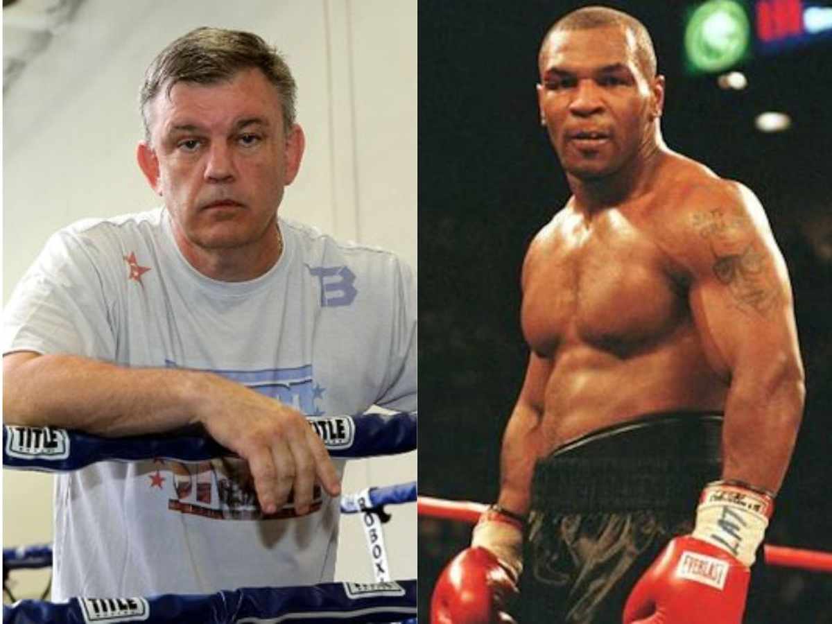 Teddy Atlas and Mike Tyson