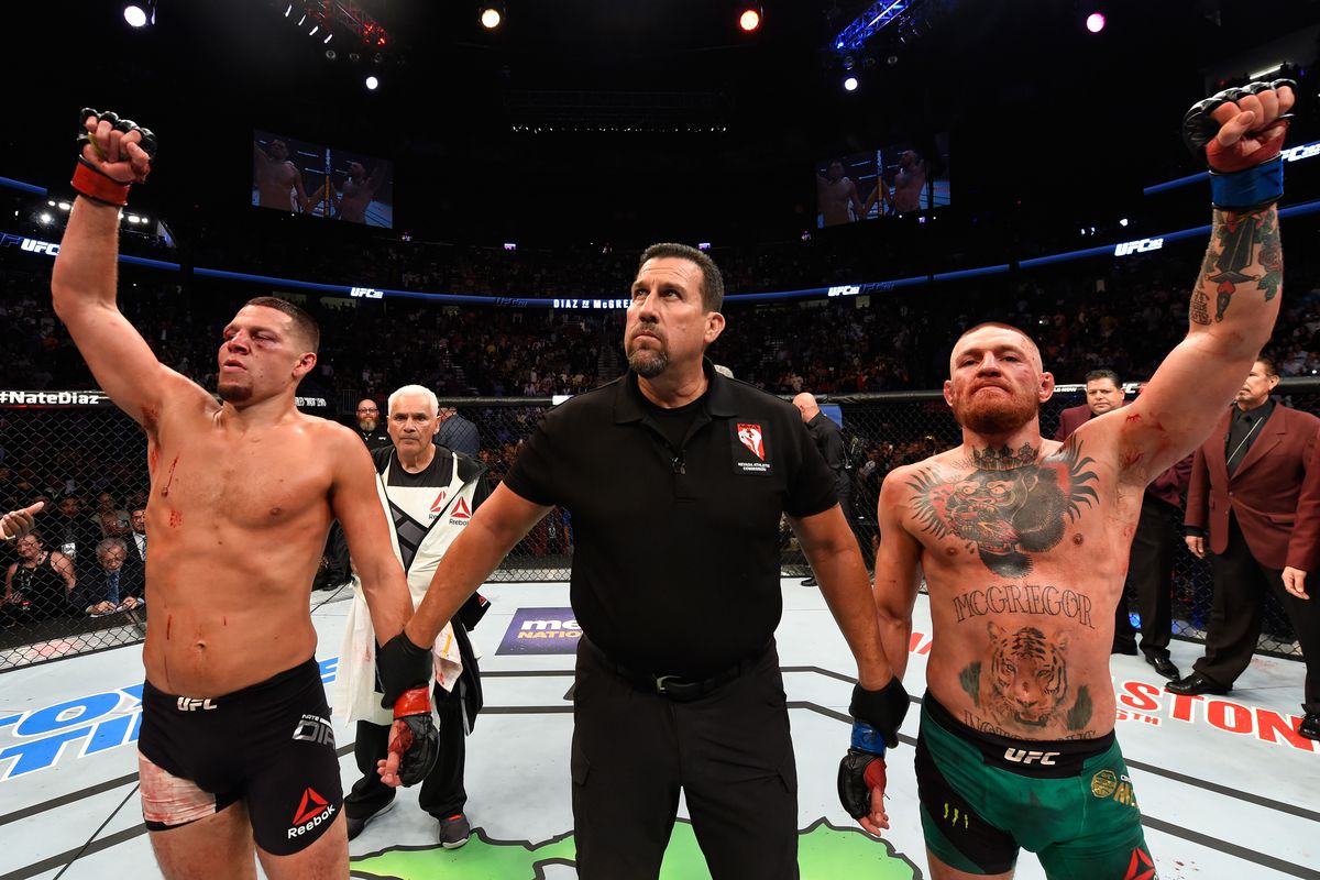 Is Nate Diaz getting ready to make come back at UFC 300 against Conor McGregor
