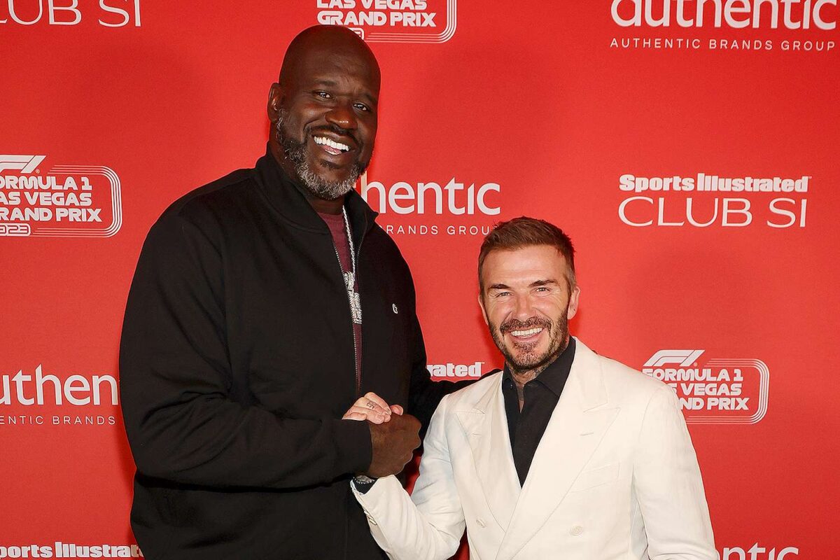 Shaquille O'Neal confessed to Victoria Beckham about taking money from