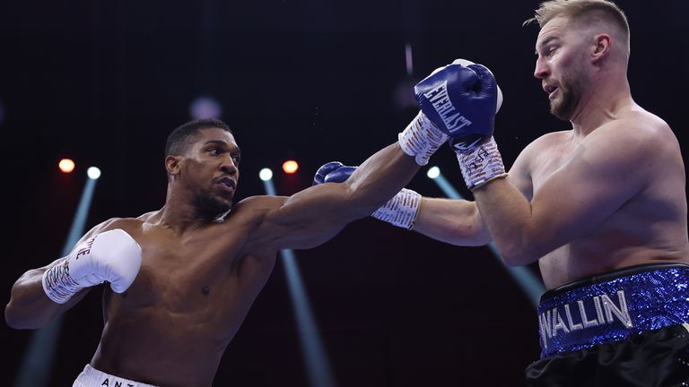 Anthony Joshua to fight Tyson Fury or Filip Hrgovic in the next bout as per Eddie Hearn