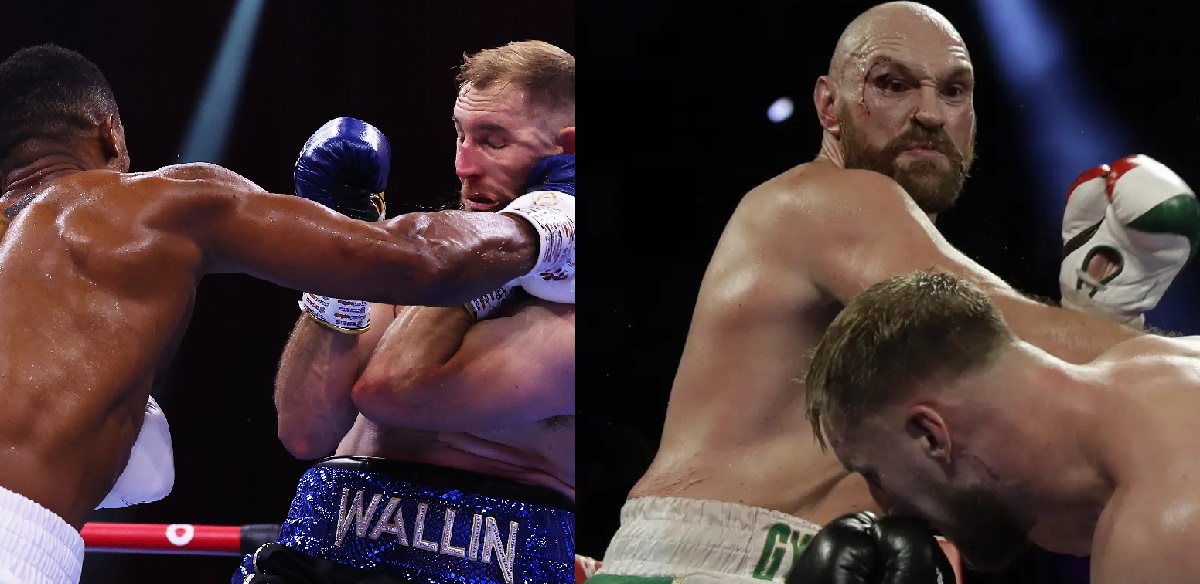 Otto Wallin claims Anthony Joshua is tougher hits harder than Tyson Fury