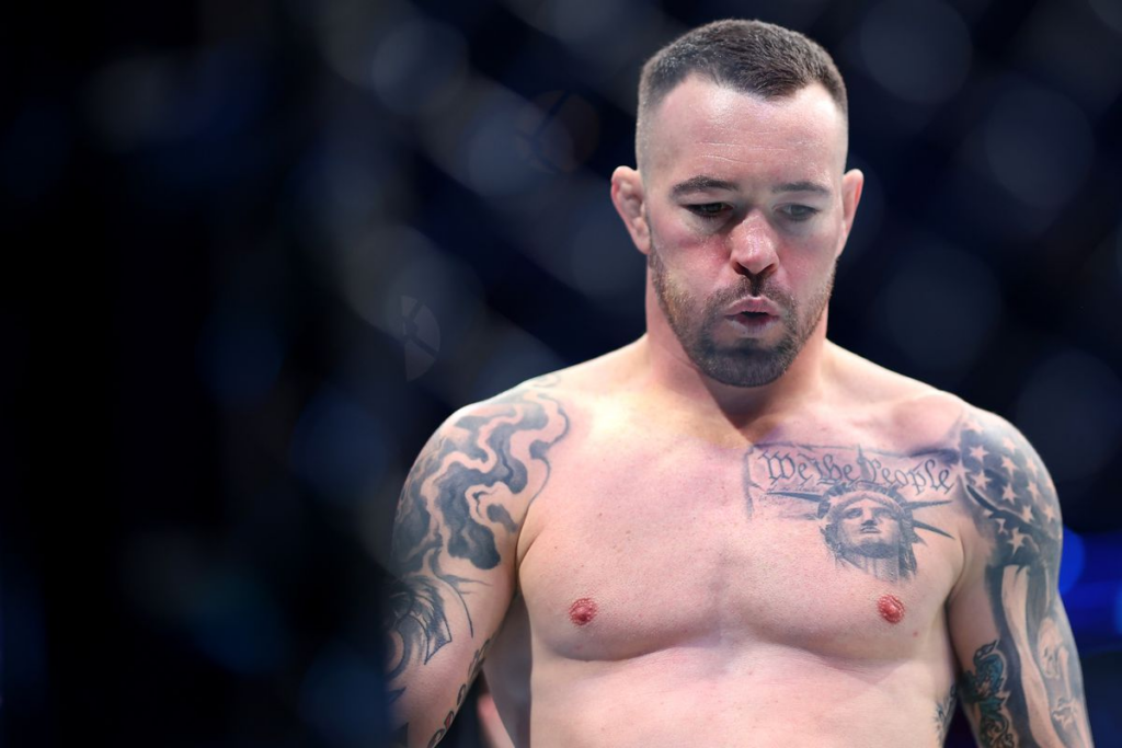 Colby Covington after loss against Leon Edwards