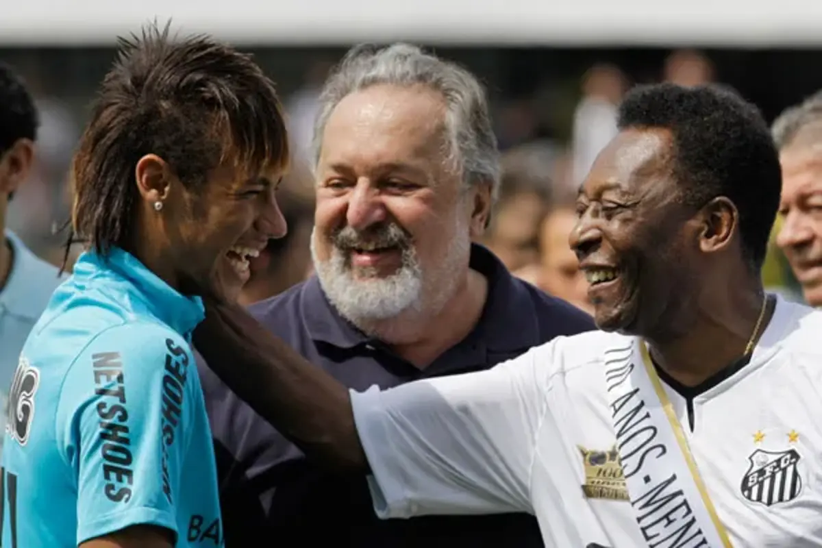 Neymar and Pele