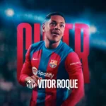 What is Vitor Roque's contract with FC Barcelona?