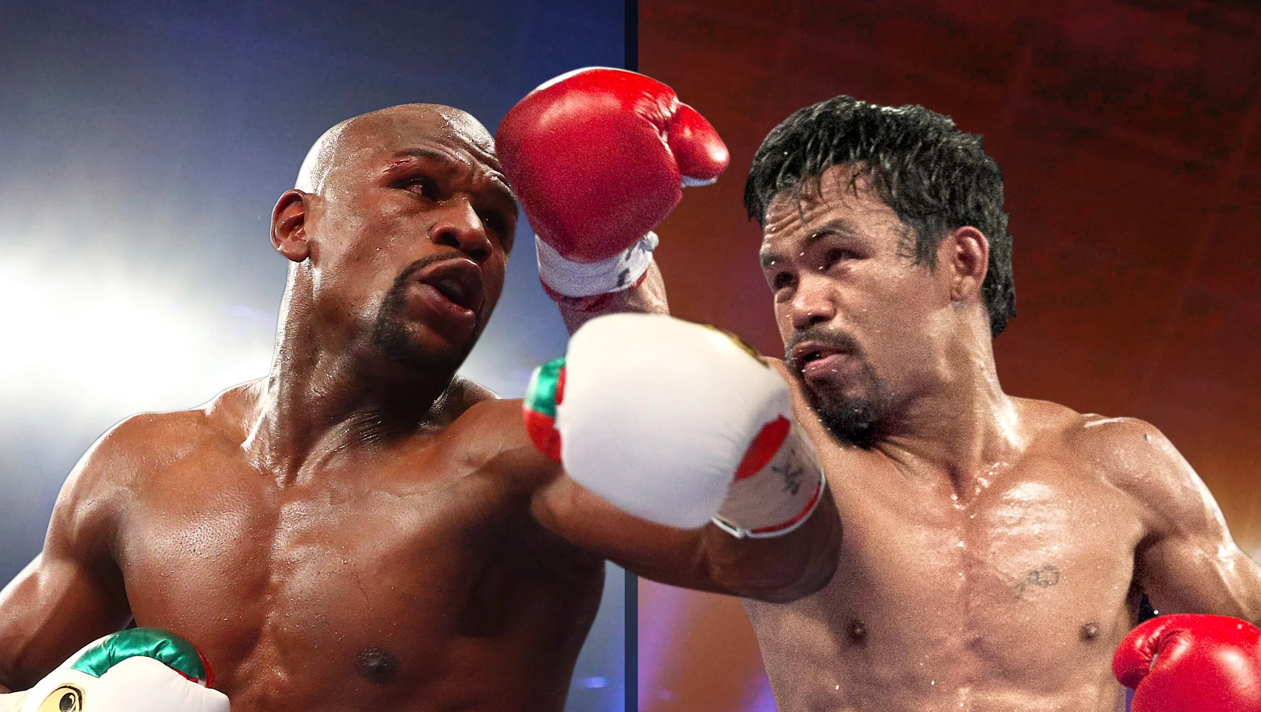 floyd mayweather and Manny Pacquiao
