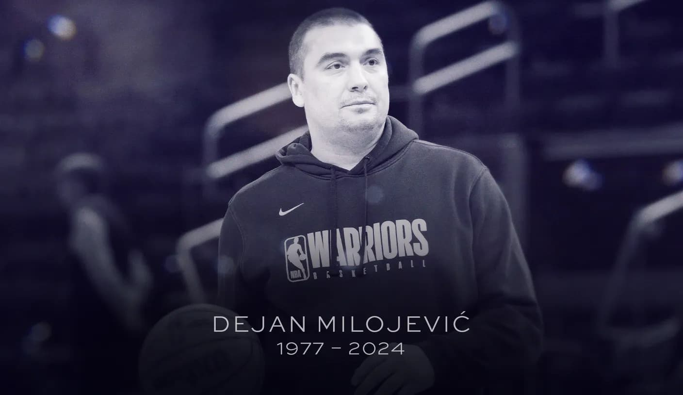 The Warrior's assistant coach, Dejan Milojevic has passed away.
