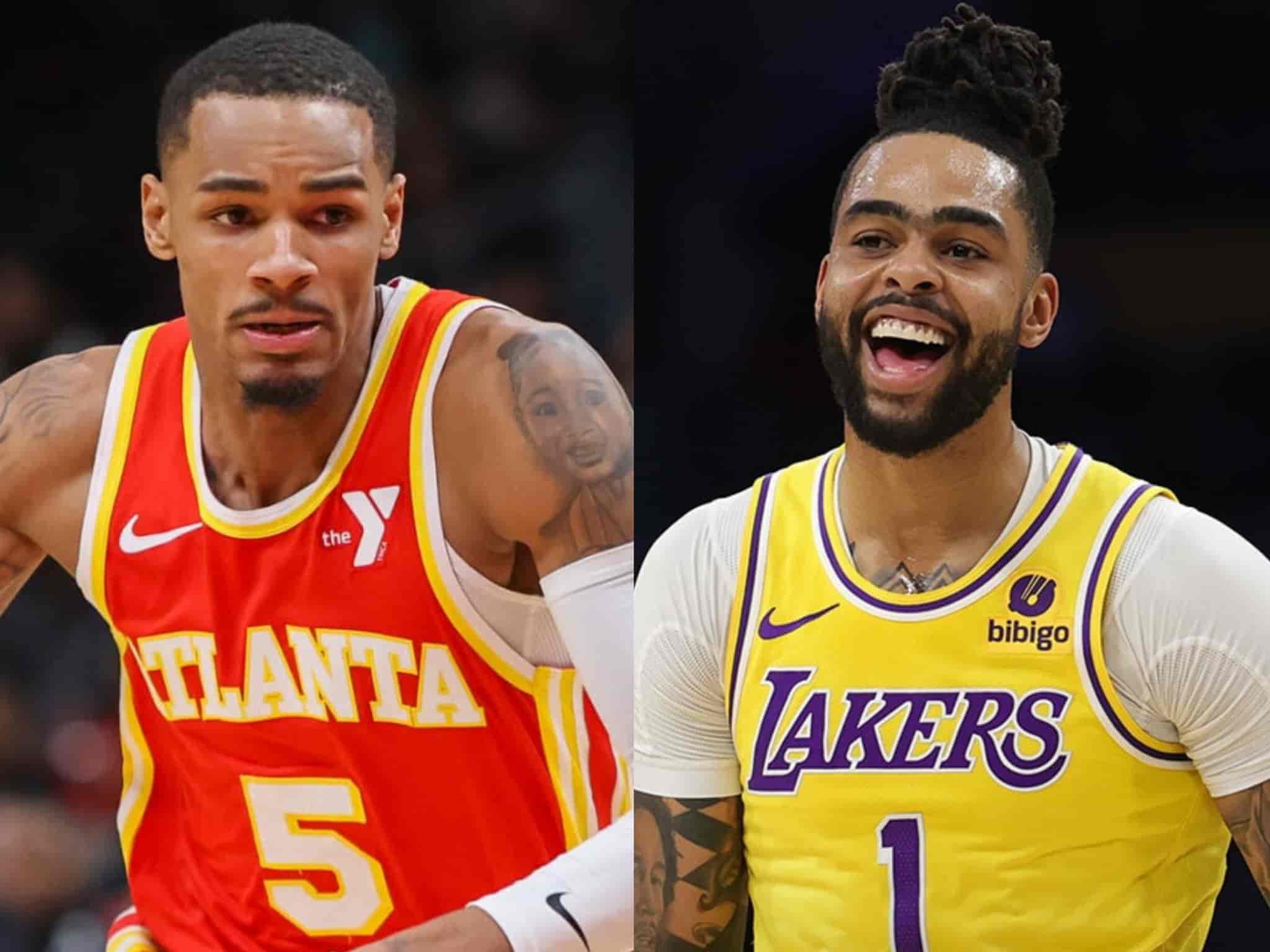 Lakers are 'heavily' interested in Dejounte Murray, while the Hawks aren't in D'Angelo Russell.