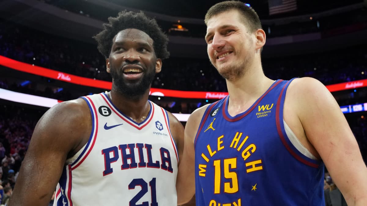 Joel Embiid and Nikola Jokic exchange words of high praises for each other.