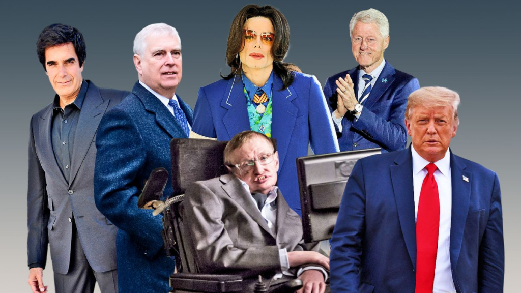 People who featured in Epstein's list