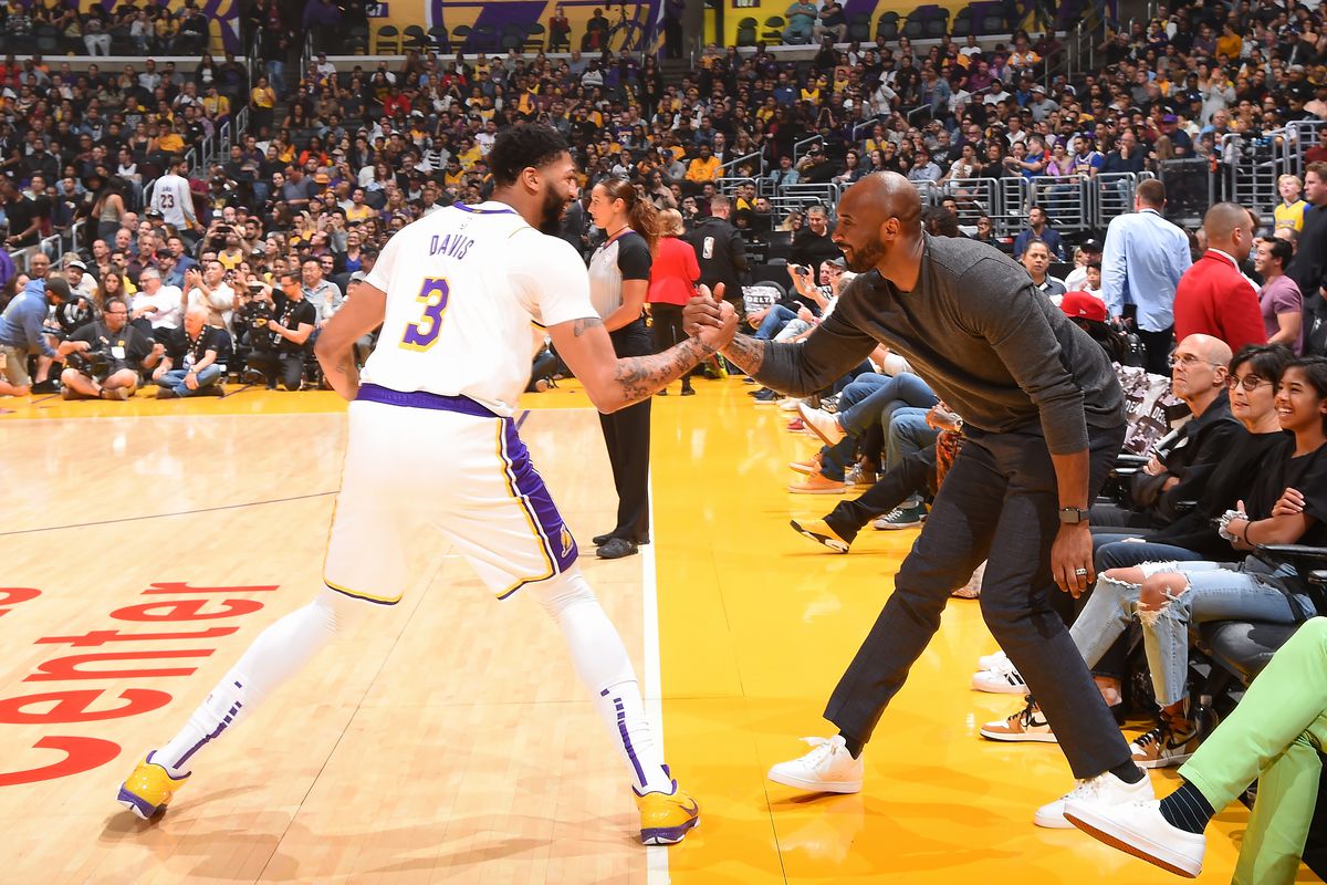 Anthony Davis and Kobe Bryant