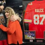 Taylor Swift and Travis Kelce's signed Chiefs jersey auction earns $15,000 for children's charity