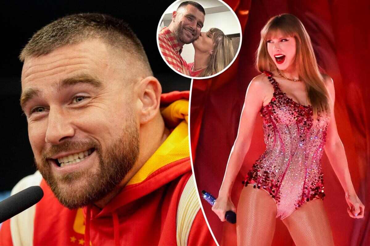 Taylor Swift and Travis Kelce