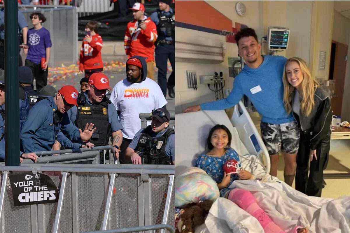 Patrick Mahomes and Brittany checkup on Chiefs Super Bowl parade shooting victims at Children’s Mercy Hospital