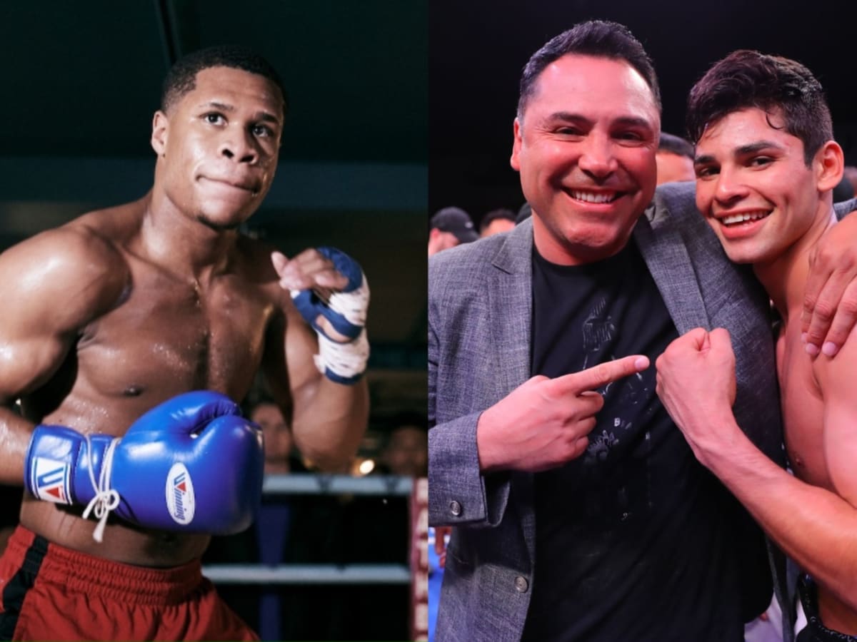 Watch: Ryan Garcia and Devin Haney in heated altercation after KingRy’s X-rated remarks on Bill Haney