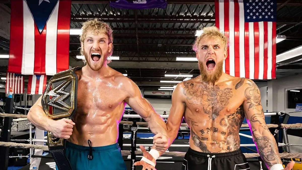 Logan Paul claims Jake Paul hired security to fend off Floyd Mayweather’s ‘goons’ after ‘gotcha hat’ incident