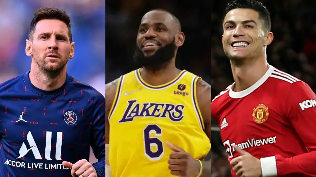 Who’s LeBron James’ favorite player between Lionel Messi, Cristiano Ronaldo?