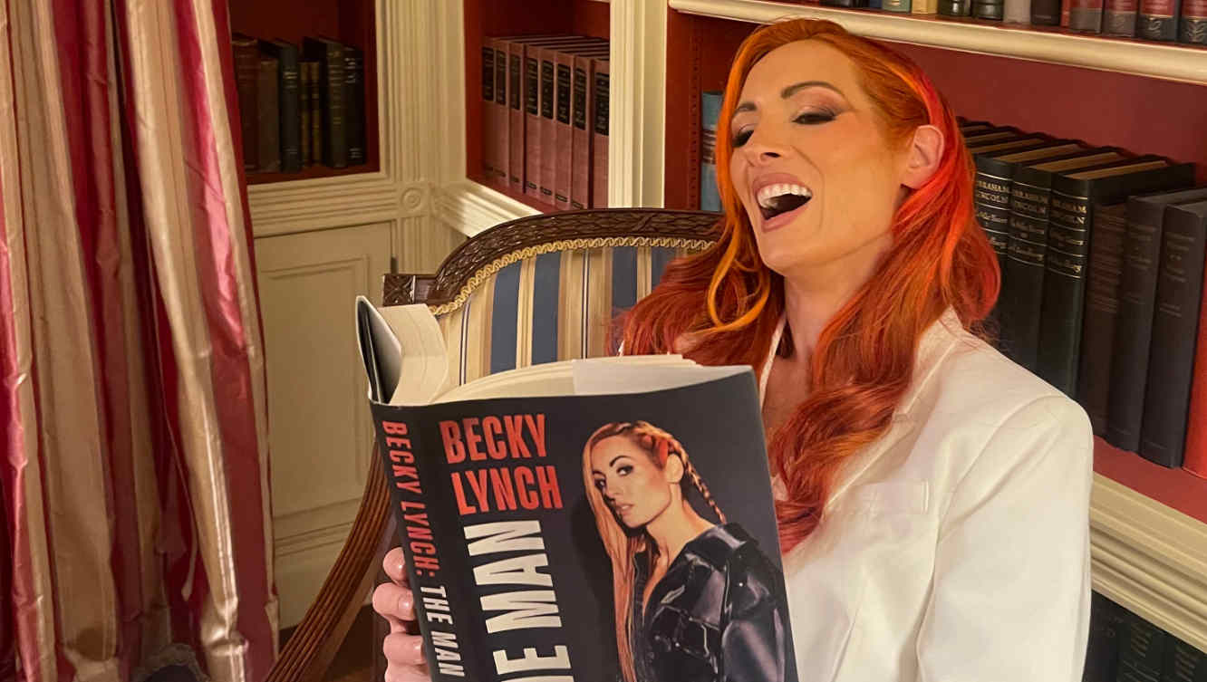 Seth Rollins promotes John Cena’s empowering words for Becky Lynch’s memoir