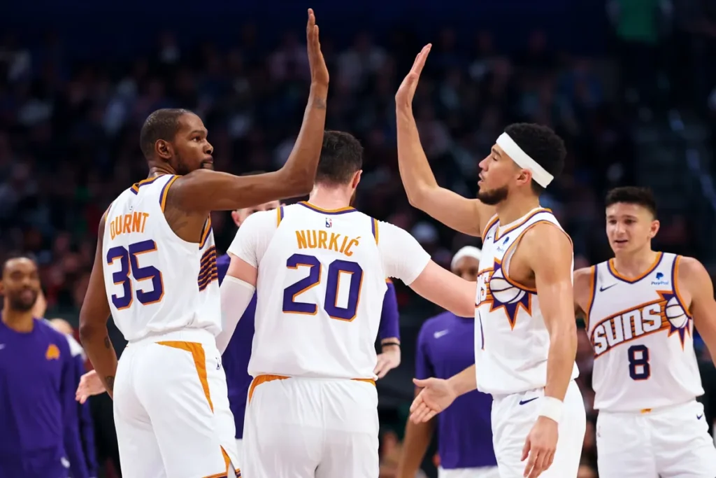 The Phoenix Suns' changing lineup
