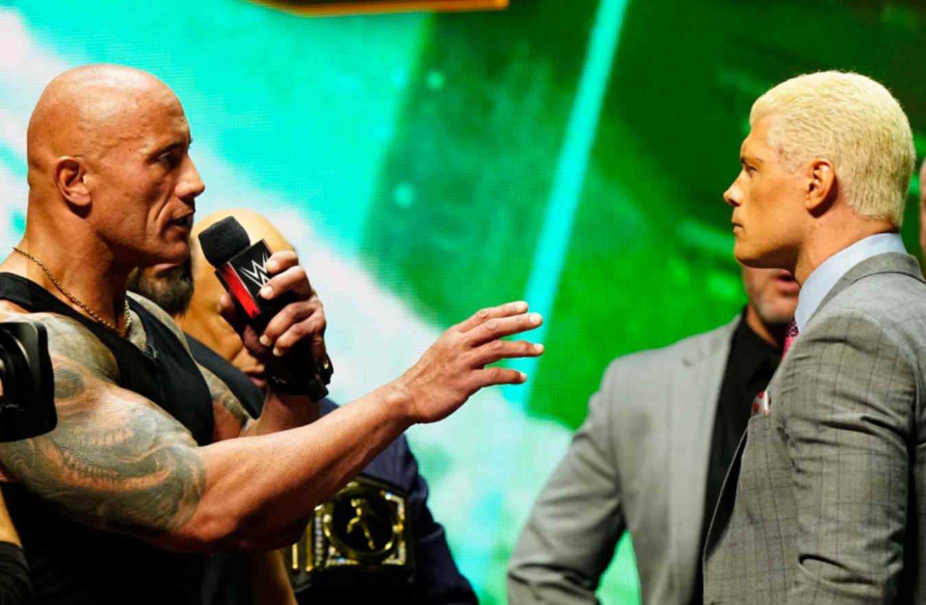 The Rock responds to fan over Cody Rhodes’ “a** hole” comment