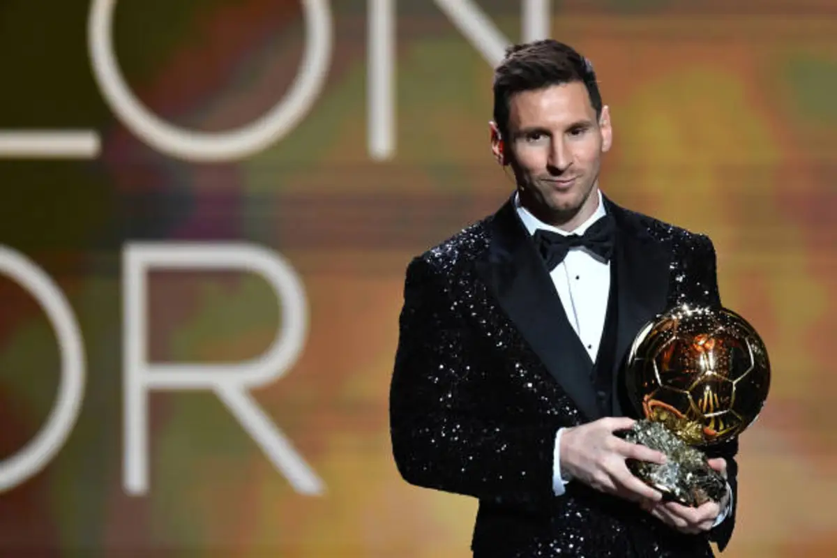 Lionel Messi Ballon d'Or winner