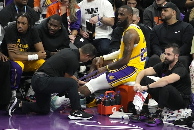 Latest update on LeBron James ankle injury