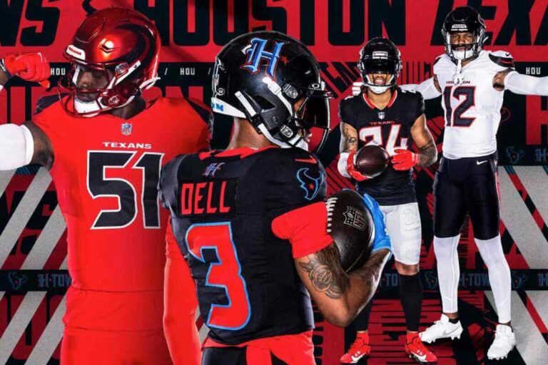 Houston Texans Unveil Four New Jersey Combos in Historic Uniform Update