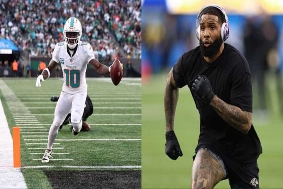 Dolphins’ Tyreek Hill teases Odell Beckham Jr to Miami despite source denying agreement till 2024 NFL Draft