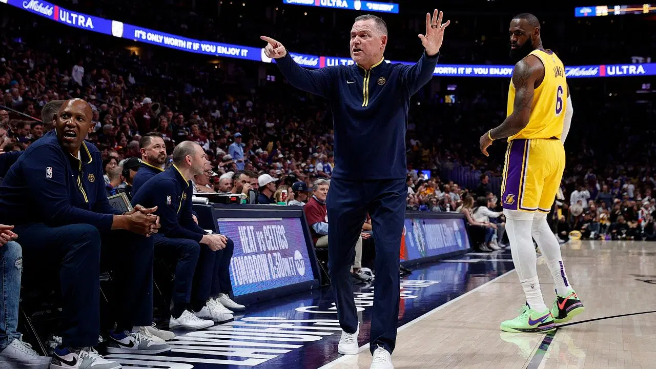 Nuggets HC Michael Malone showers praise on LeBron James ahead of playoffs clash